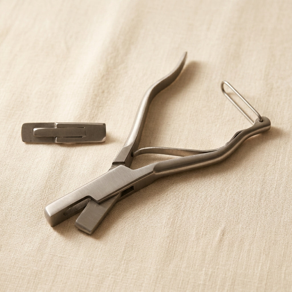 Professional 6-Inch U-Shape Livestock Ear Notcher, Stainless Steel Double Command for Lamb and Sheep | Veterinary Instruments | Toolsmith Ltd UK