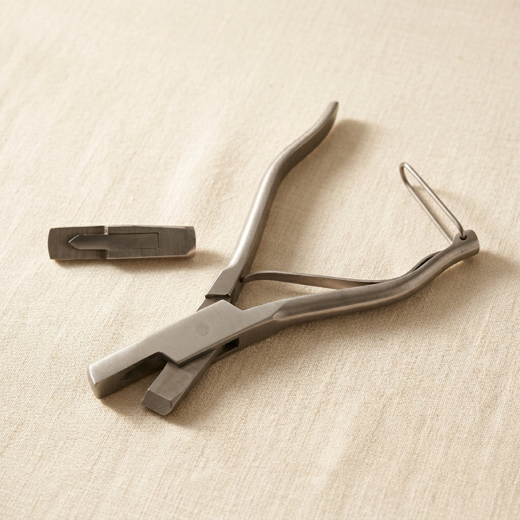 Professional 6-Inch V-Shape Livestock Ear Notcher, Stainless Steel Double Command Sheep and Lamb Notching Tool | Veterinary Instruments | Toolsmith Ltd UK