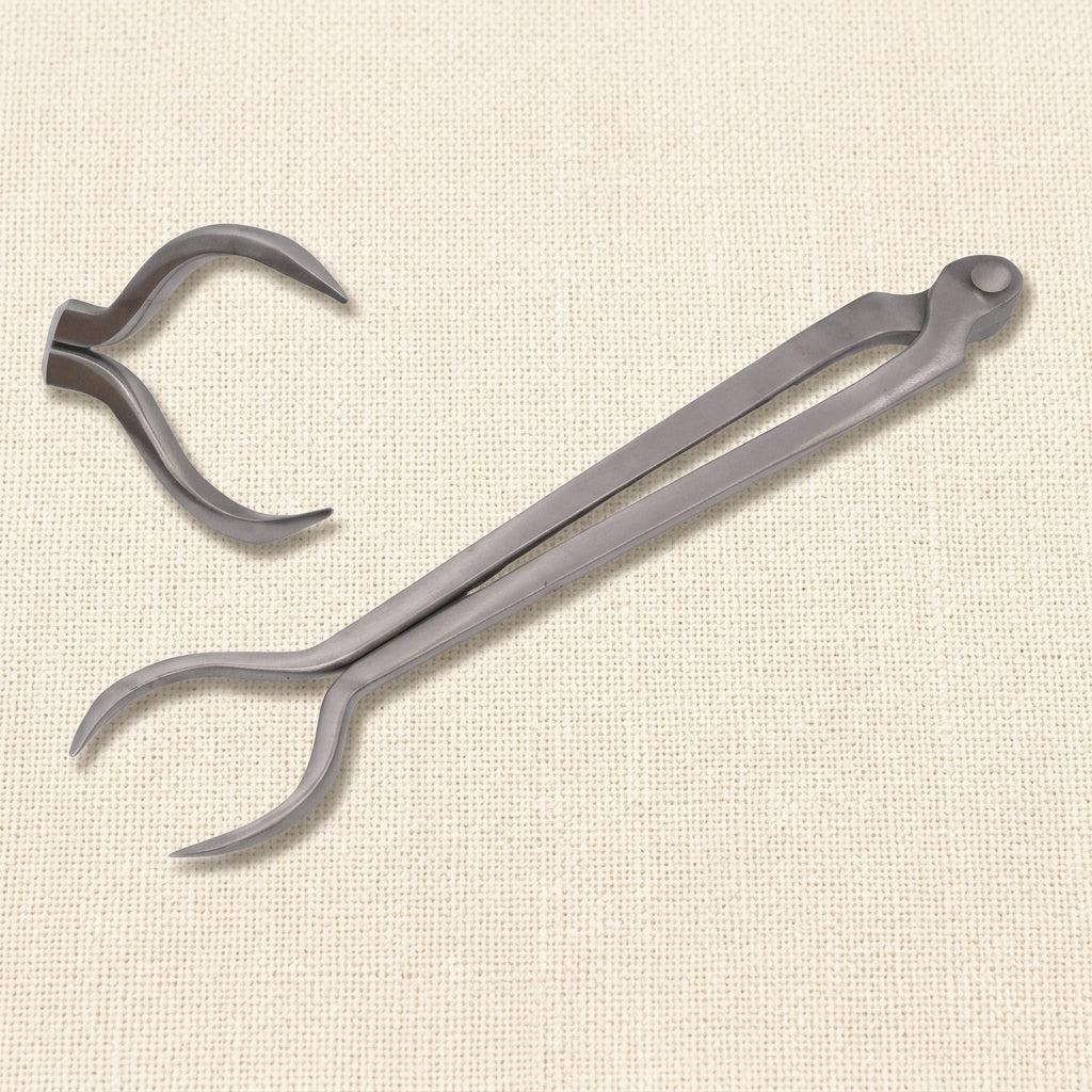 Professional Farrier Hoof Tongs, 33cm Heavy Duty, Stainless Steel Construction, Veterinary Hot Fitting, Horse Care Tool | Farrier & Veterinary Tools | Toolsmith Ltd UK
