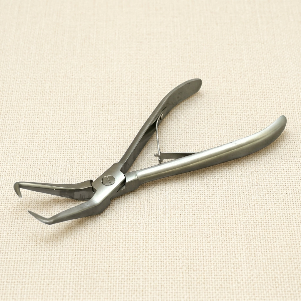 Professional Hair Extension Pliers, 7 Inch Stainless Steel, for Micro Rings & Fusion Bond Removal, Salon Hair Tool | Jewellery Making Tools | Toolsmith Ltd UK