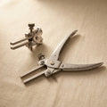 Professional Jewellery Making Pliers, Parallel Action Rectangle Bail Former, 4mm x 8mm Jaws with Adjustable Stop, 6-Inch Stainless Steel | Jewellery Making Tools | Toolsmith Ltd UK