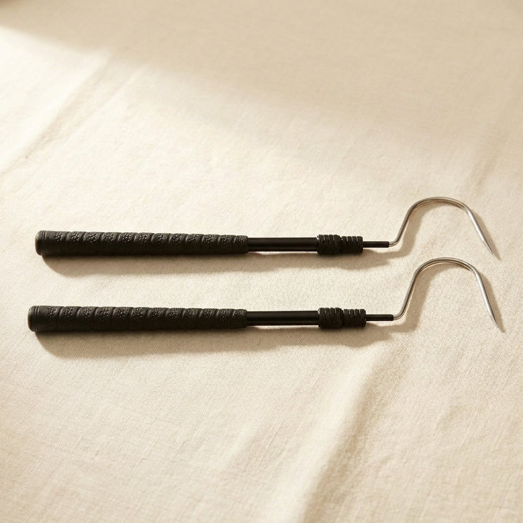 Professional Snake Handling Tongs, 36 Inch Heavy Duty Adjustable Hook Harp Pin, Black Reptile Catcher Tool | Surgical Instruments | Toolsmith Ltd UK