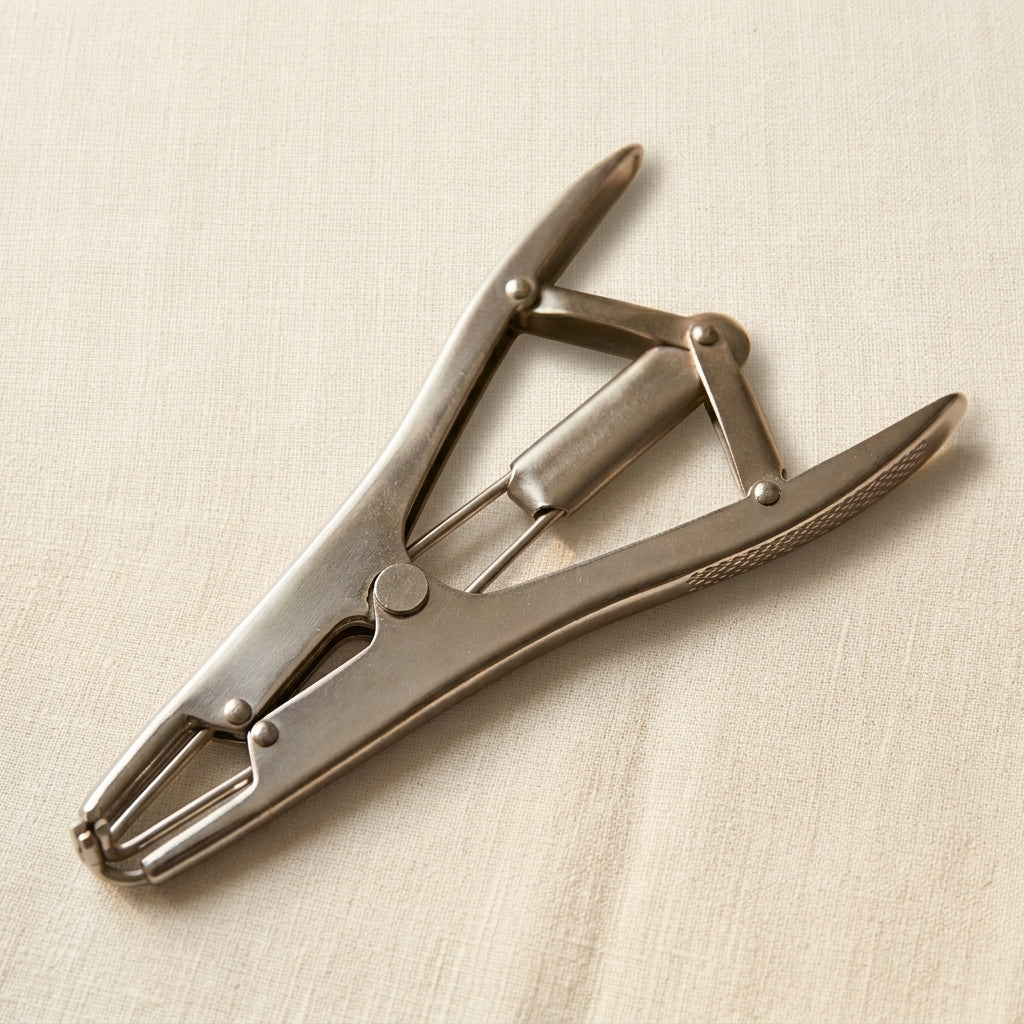 Professional Veterinary Elastrator Pliers, Pewter Steel Rubber Ring Applicator, Castrating Tool | Pet Grooming Tools | Toolsmith Ltd UK