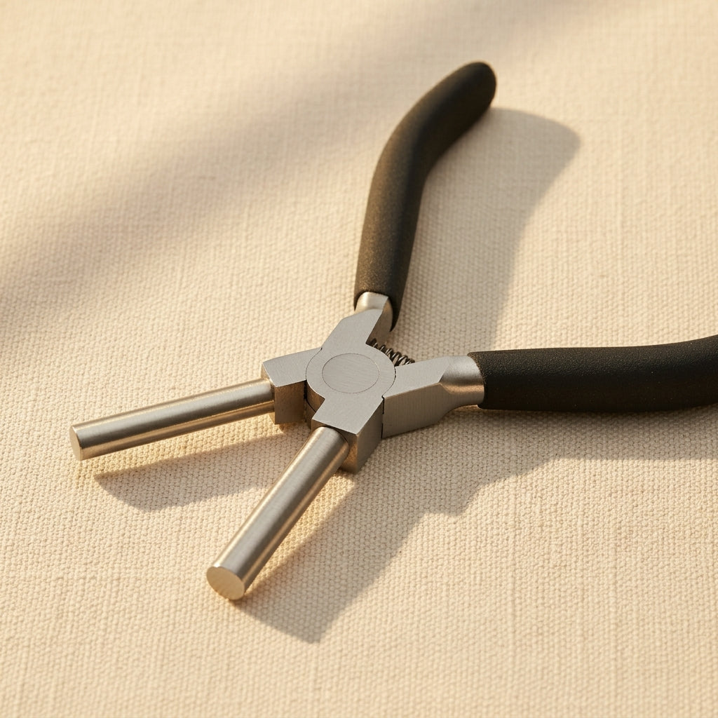 Round Bail Making Pliers, 6 mm and 8.5 mm with Spring, Wire Looping, Crafts, 15.25cm | Jewellery Making Tools | Toolsmith Ltd UK