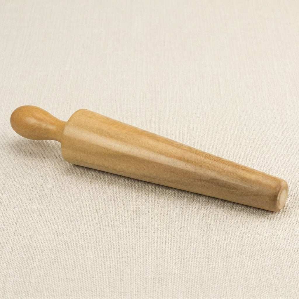 Round Wood Bangle Bracelet Mandrel with Wooden Tang, Dent Removing and Reshape Tool, 12.5 Inches, Tapers from 2.5 to 1.5 Inches | Jewellery Making Tools | Toolsmith Ltd UK