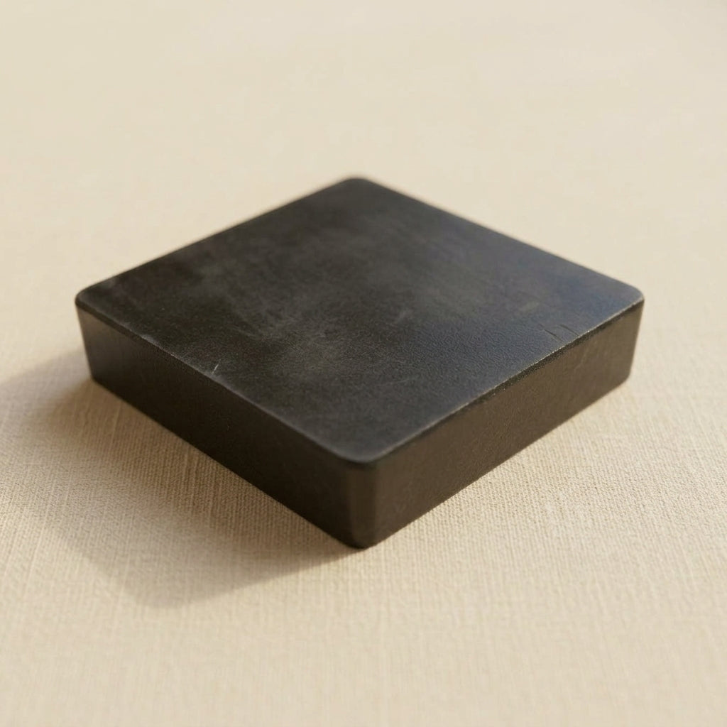 Rubber Bench Block, 10.2 x 10.2 x 2.5 cm/ 4 x 4 x 1 inches Jewellery Making Dapping Forming Hammering Base | Jewellery Making Tools | Toolsmith Ltd UK
