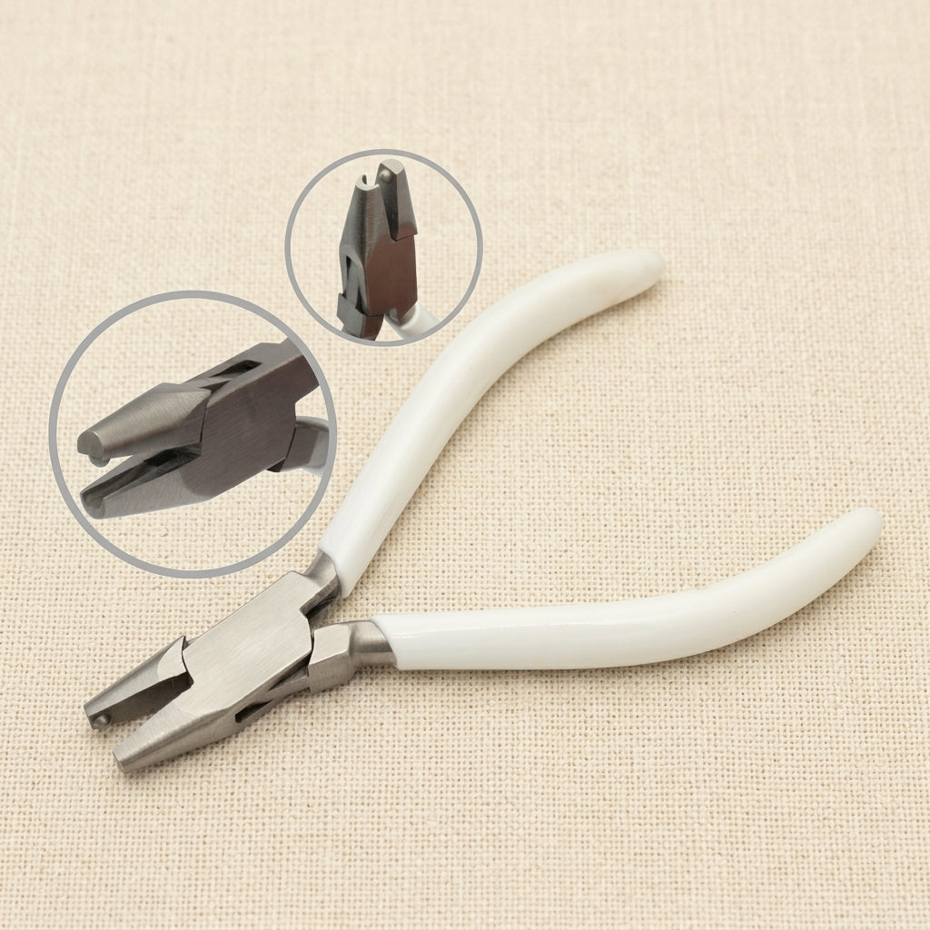 Setters Pliers for Prong Claw, Stone & Gem Setting, 125 mm, Stainless Steel Jewellery Crafts Tool | Jewellery Making Tools | Toolsmith Ltd UK