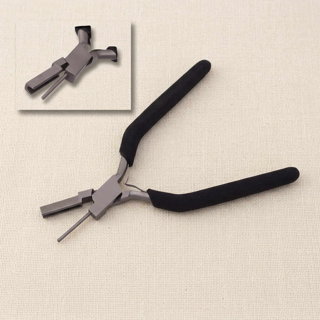 Small Round Concave Wire Looping Pliers, Jewellery Making Tool with Comfort Grip Handles | Jewellery Making Tools | Toolsmith Ltd UK