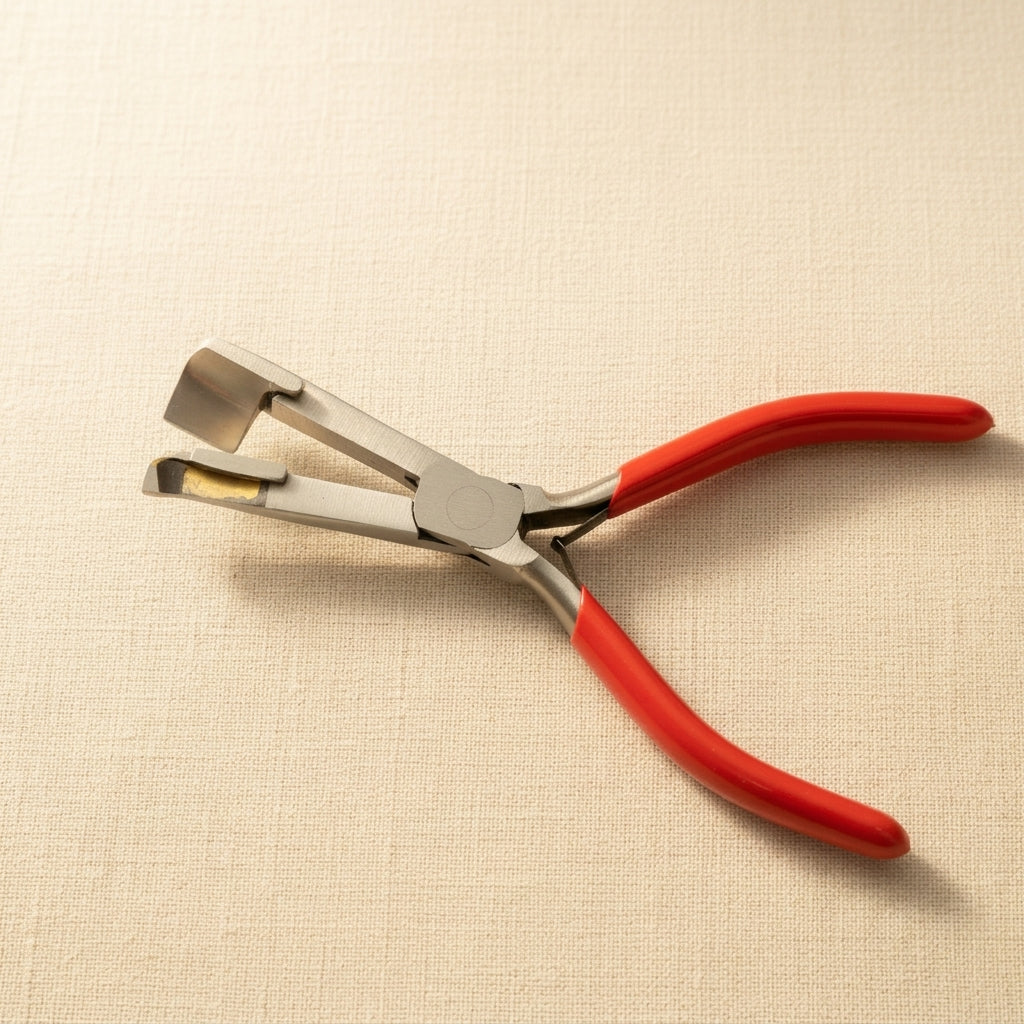 Spring Bar Jewelry Making Pliers with Concave Convex Jaws for Bracelet Forming Curving and Bending | Jewellery Making Tools | Toolsmith Ltd UK