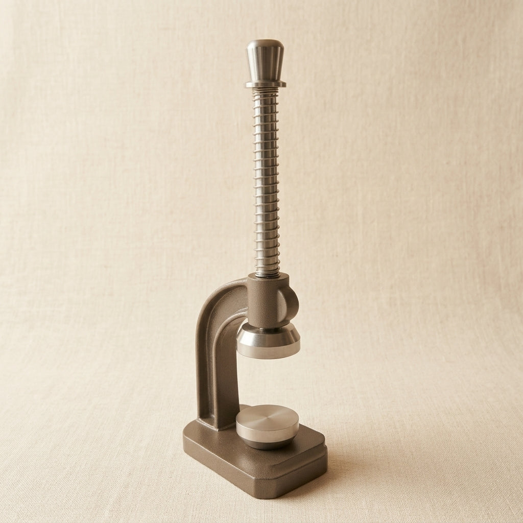 Spring Loaded Planishing Press, Bench Tool for Flattening Metals Bangles Wires, Metal Working Press | Jewellery Making Tools | Toolsmith Ltd UK