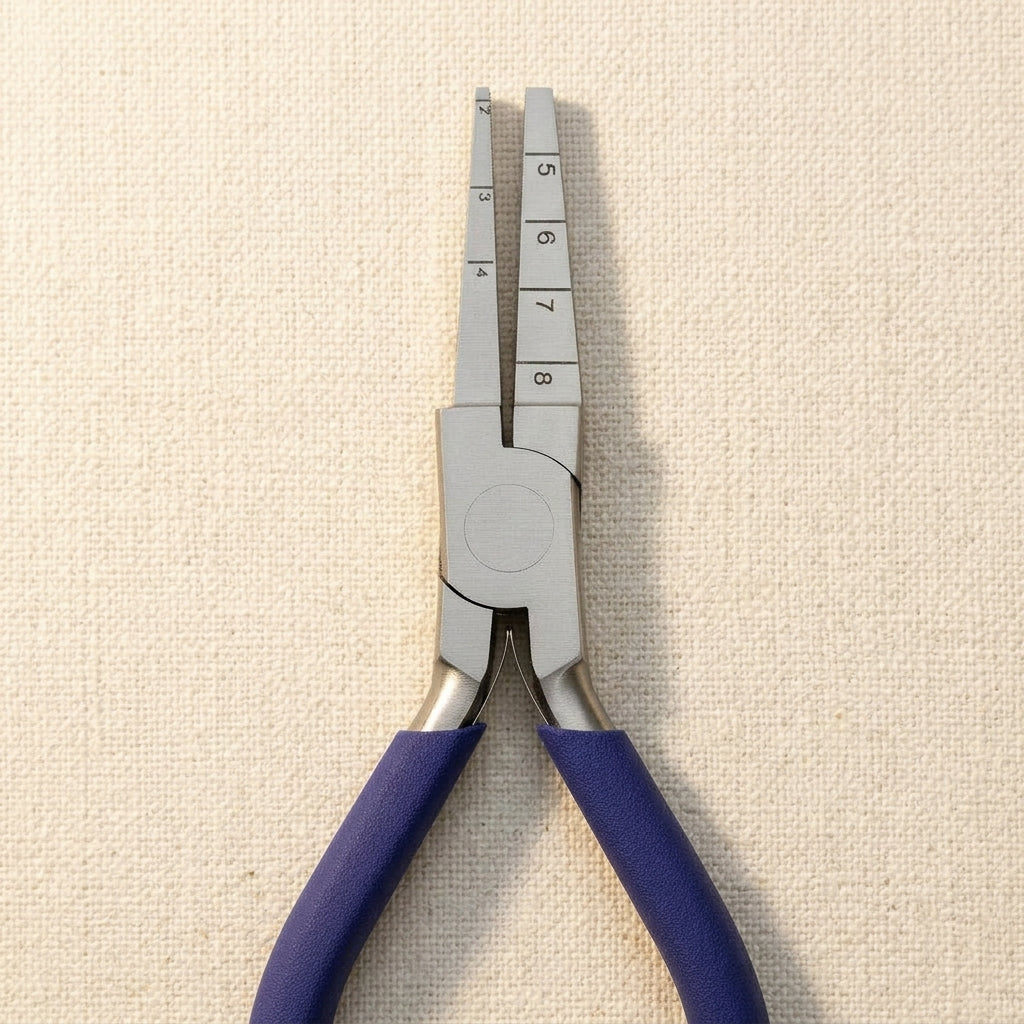 Square Jaws Accu Loop Jewellery and Crafts Making Pliers, Perfect 2-8 MM Loop Sizes | Jewellery Making Tools | Toolsmith Ltd UK