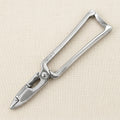 Stainless Steel Seafood Crab Lobster Tongs, Scissors, Cutter Shears, Silver, 18.5 cm, Chef Kitchen Tool | Jewellery Making Tools | Toolsmith Ltd UK