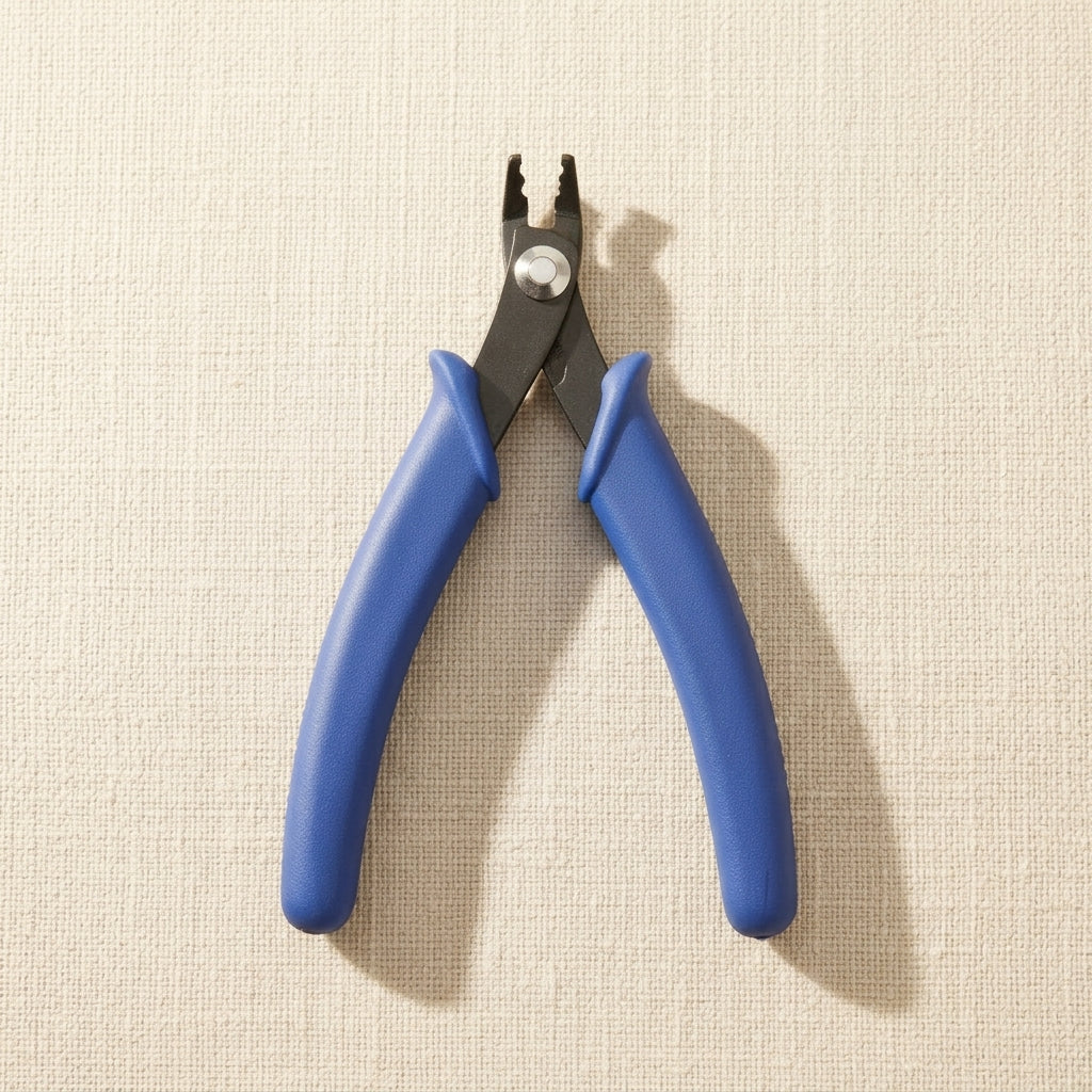 Standard Crimping Pliers for Jewellery Making, 5 Inch, for 2-3mm Crimp Beads and Tube Beads, Attaching Crimp Ends To Bead Jewellery | Jewellery Making Tools | Toolsmith Ltd UK