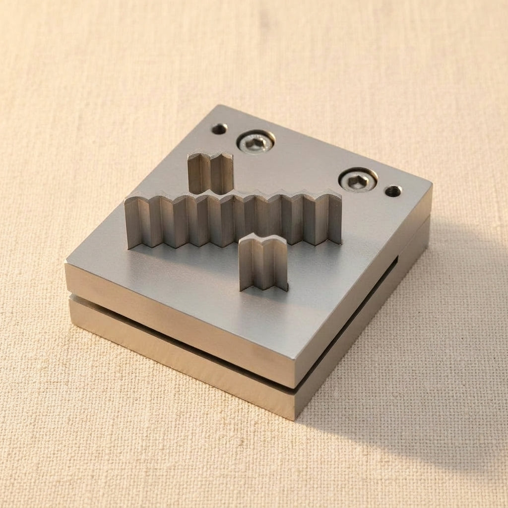 Steel Disc Cutter, 3 Wave/Zigzag Shape Punch, for Jewellery Making Stamping Blanks | Jewellery Making Tools | Toolsmith Ltd UK