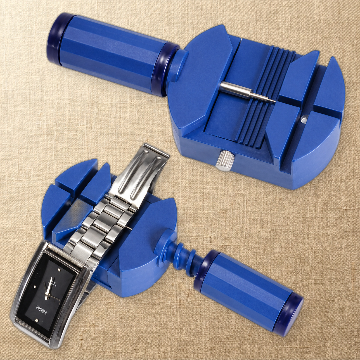 Watch Band Link Removal Tool, Metal Pin Strap Adjuster, Blue | Watch & Clock Tools | Toolsmith Ltd UK
